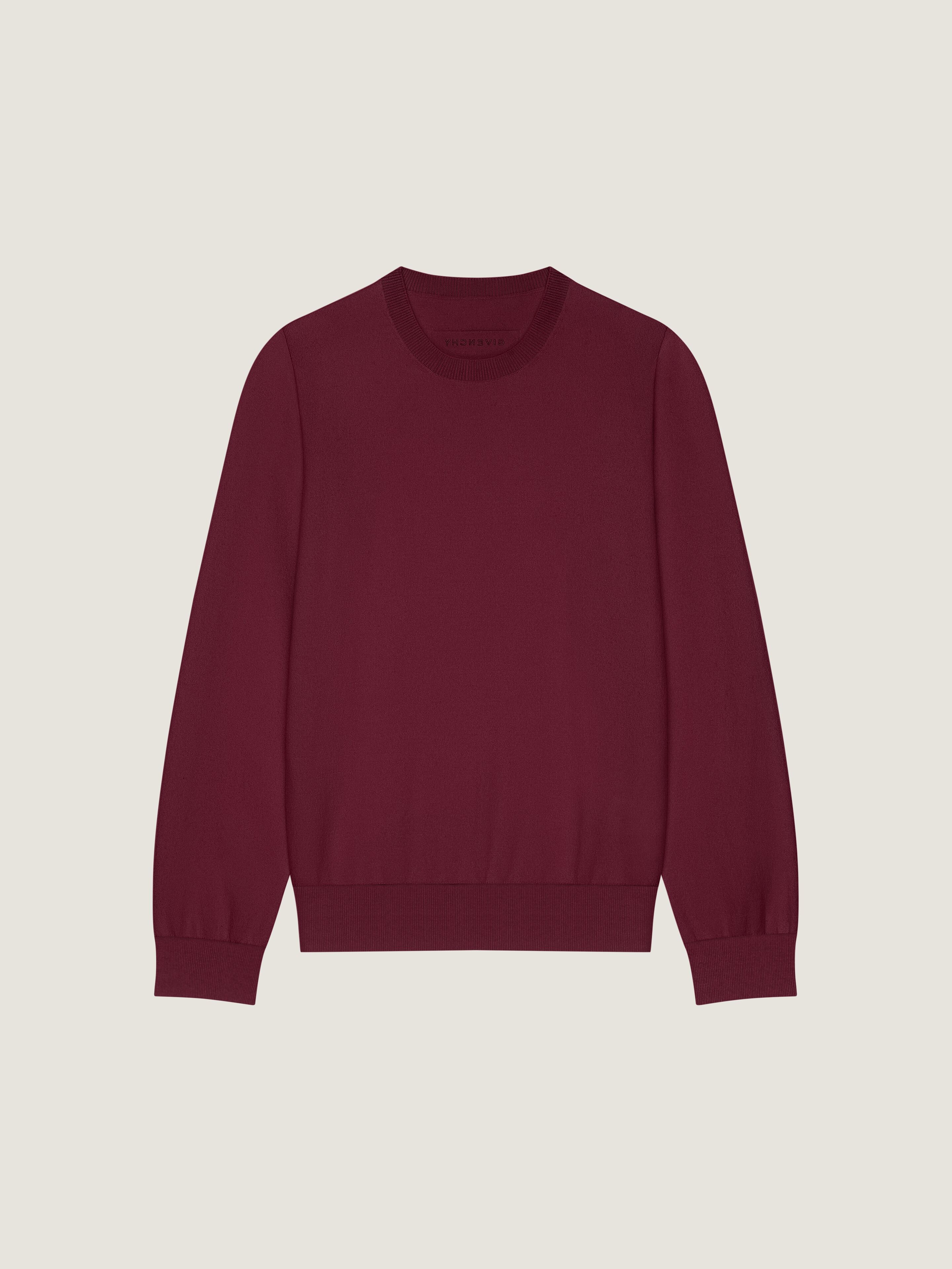 Sweater in cashmere knit